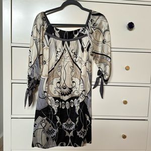 Hale Bob Silk Dress Size Small